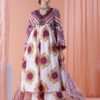 Alia Cut Pure Cotton Printed Gown