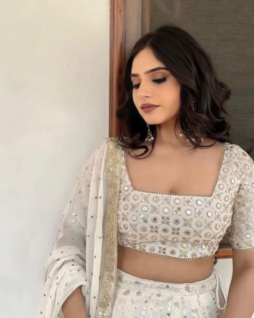 Cotton Thread & Sequance Work Lehenga Choli