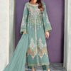 Embroidered Tunic with Cigarette Pants Luzury Pret 1048