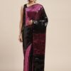 Heavy Georgette 2 colour Sequence Saree BT-292 Purple