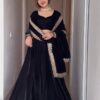 Heavy Sequance Work Velvet Bridal Lehenga Winter