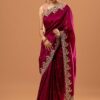 Rangoli Silk Heavy Embroidery Saree BT-1199