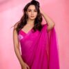 Satin Patti Georgette Bollywood Saree