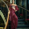 Sequance Embalished Georgette Bollywood Saree BT-316