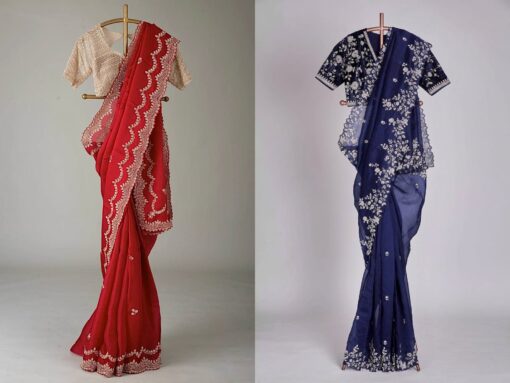 Thread & Sequance Embroidery Georgette Bollywood BT-1182