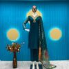 Cording Sequance Work Organza Suit