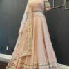 Faux Georgette Sequance Work Lehenga Choli