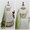 Georgette Sequance Work Lehenga Choli