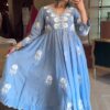 Heavy Embroiderey Mirror Handwork Gown