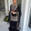 Mirror Handwork & Sequance Georgette Shararaa Plazo Suit