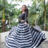 Navratri Special Sequance Work Georgette Lehenga