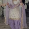 Party Look Top Dhoti Salwar Georgette Suit