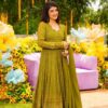 Sequance Work Faux Georgette Anarkali Suit