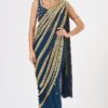 Sequance Work Soft Net Bollywood Saree