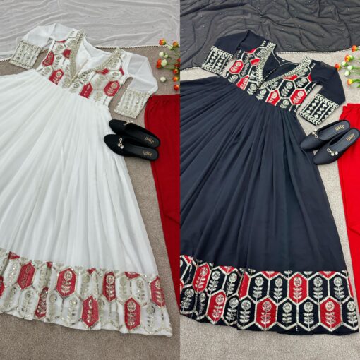 Sequence Work Party Wear Gown