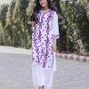Thread Embroidered Reyon Plazo Suits
