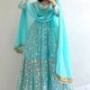Full Sleeve Heavy Embroidery Georgette Gown