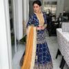 Heavy Sequence Work Sharar Plazo Suit