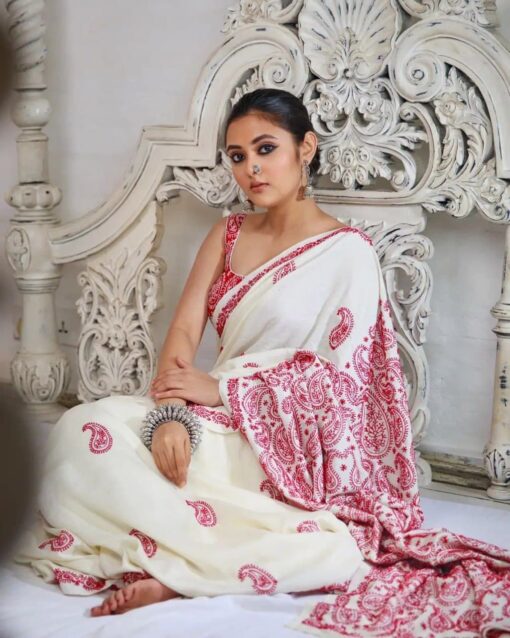 Mulati Work Tapeta Silk Saree