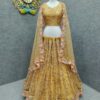Sequence Embroidered Coding Work Net Lehenga Choli