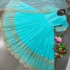 Sequence Embroidered Faux Georgette Gown