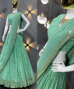 Sequence Work Silk Partywear Lehenga Choli