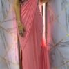 Georgette Sequence & Patch Work Ready TO Wear Saree
