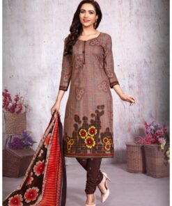 Pure Cotton Unstitched Salwar Suit Dress Material